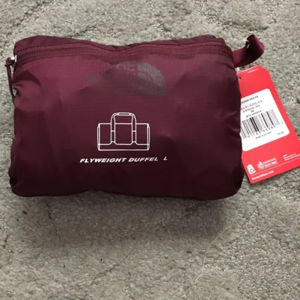 NWT North Face Duffel Bag